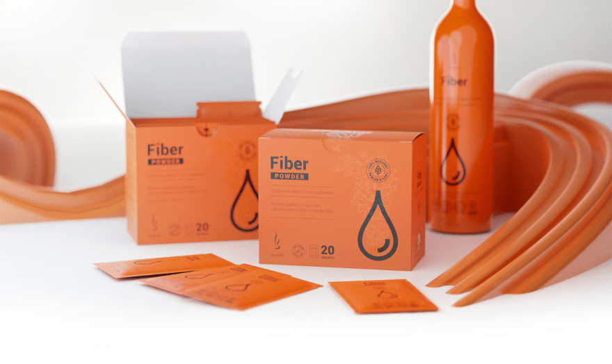 DuoLife Fiber Powder 20 x 10g - obrazek 2