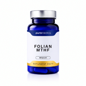 Puromedica Folian MTHF – aktywna witamina B9, 60 kapsułek