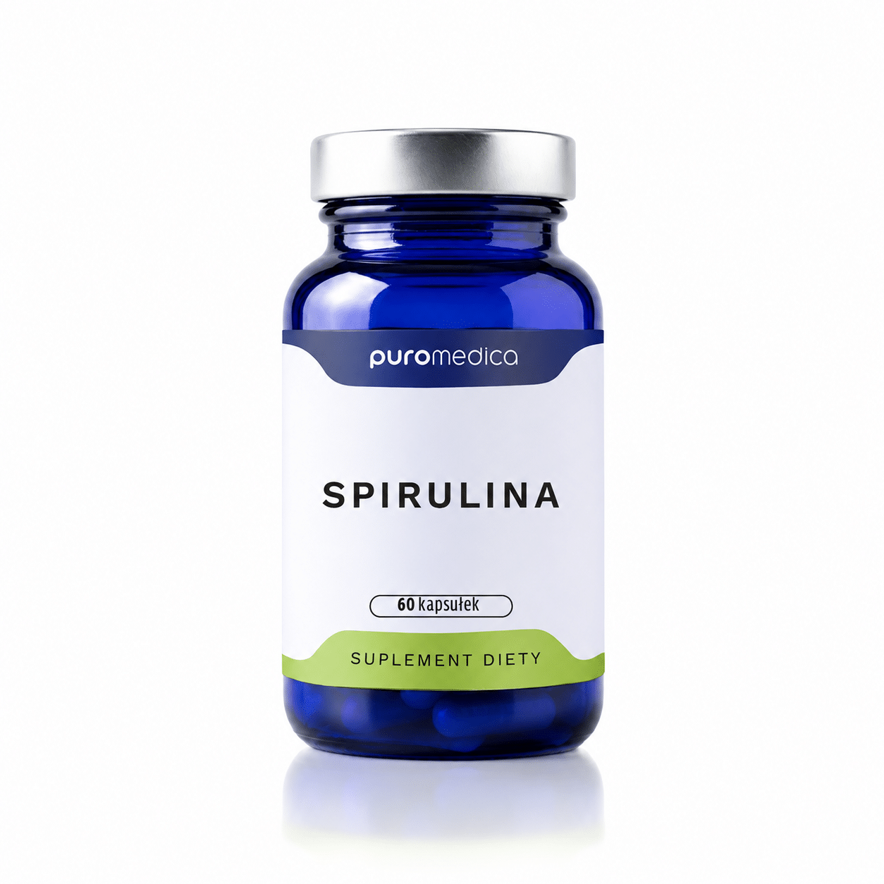 Puromedica Spirulina – suplement diety, 60 kapsułek