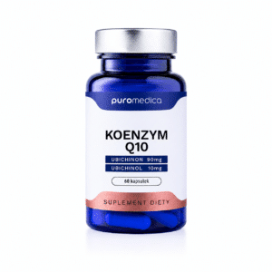 Puromedica Koenzym Q10 ubichinon 90 mg i ubichinol 10 mg – 60 kapsułek