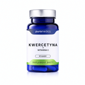Puromedica Kwercetyna + Witamina C 50 kapsułek – suplement diety