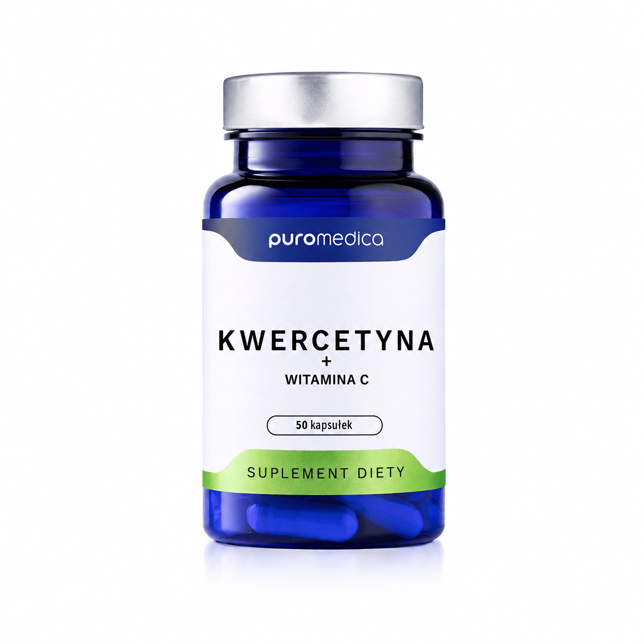 Puromedica Kwercetyna + Witamina C 50 kapsułek – suplement diety