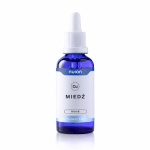 Nuion Miedź w płynie – suplement diety, 50 porcji
