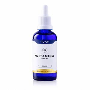 Nuion Witamina B1 Tiamina – suplement diety w płynie, 50 porcji