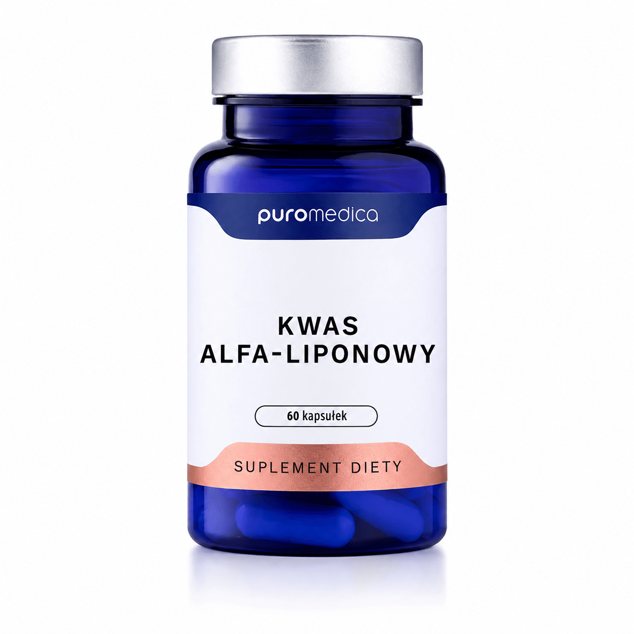 Puromedica Kwas Alfa-Liponowy ALA 60 kapsułek – suplement diety