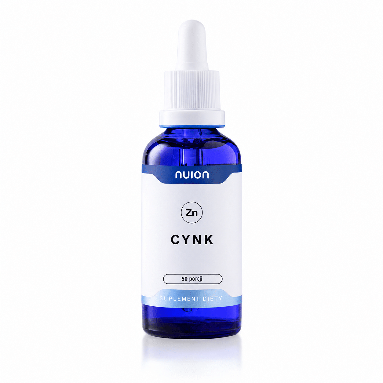 Nuion Cynk w kroplach – suplement diety, 50 porcji