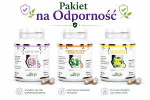 Pakiet na Odporność - Tarcza Jesienno-Zimowa (Czystek + Andrographis + Vilcacora)