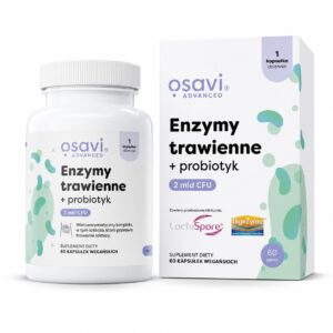 Enzymy trawienne + probiotyk Osavi 60 kapsułek
