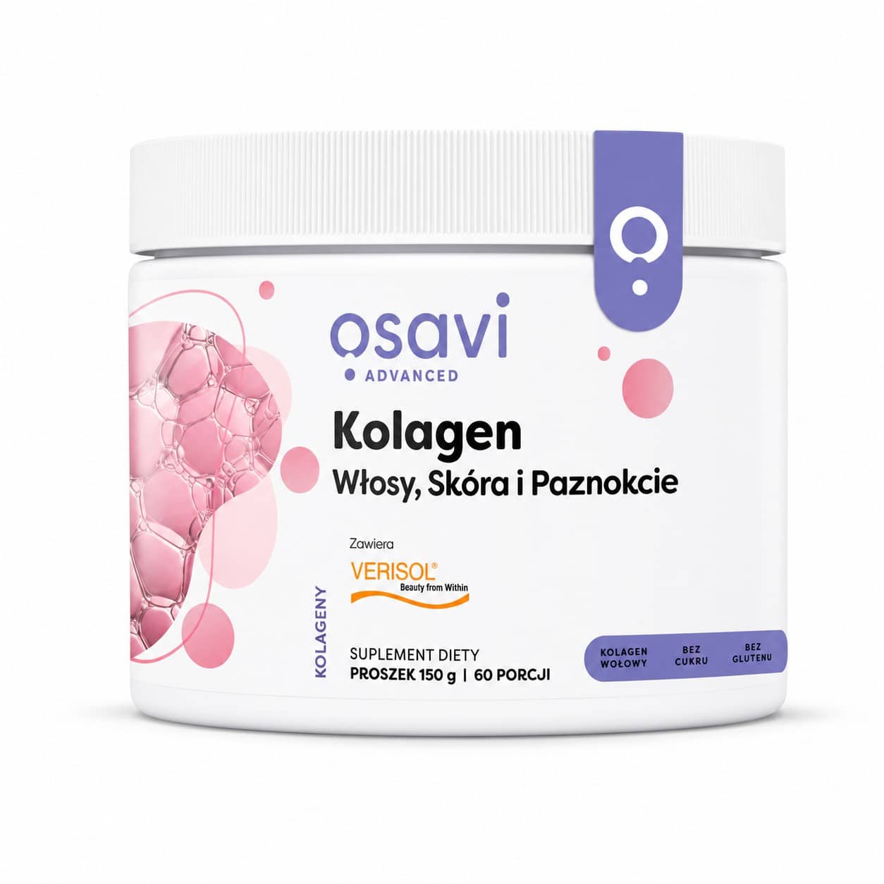 Kolagen na włosy skórę i paznokcie Osavi Advanced VERISOL 150 g