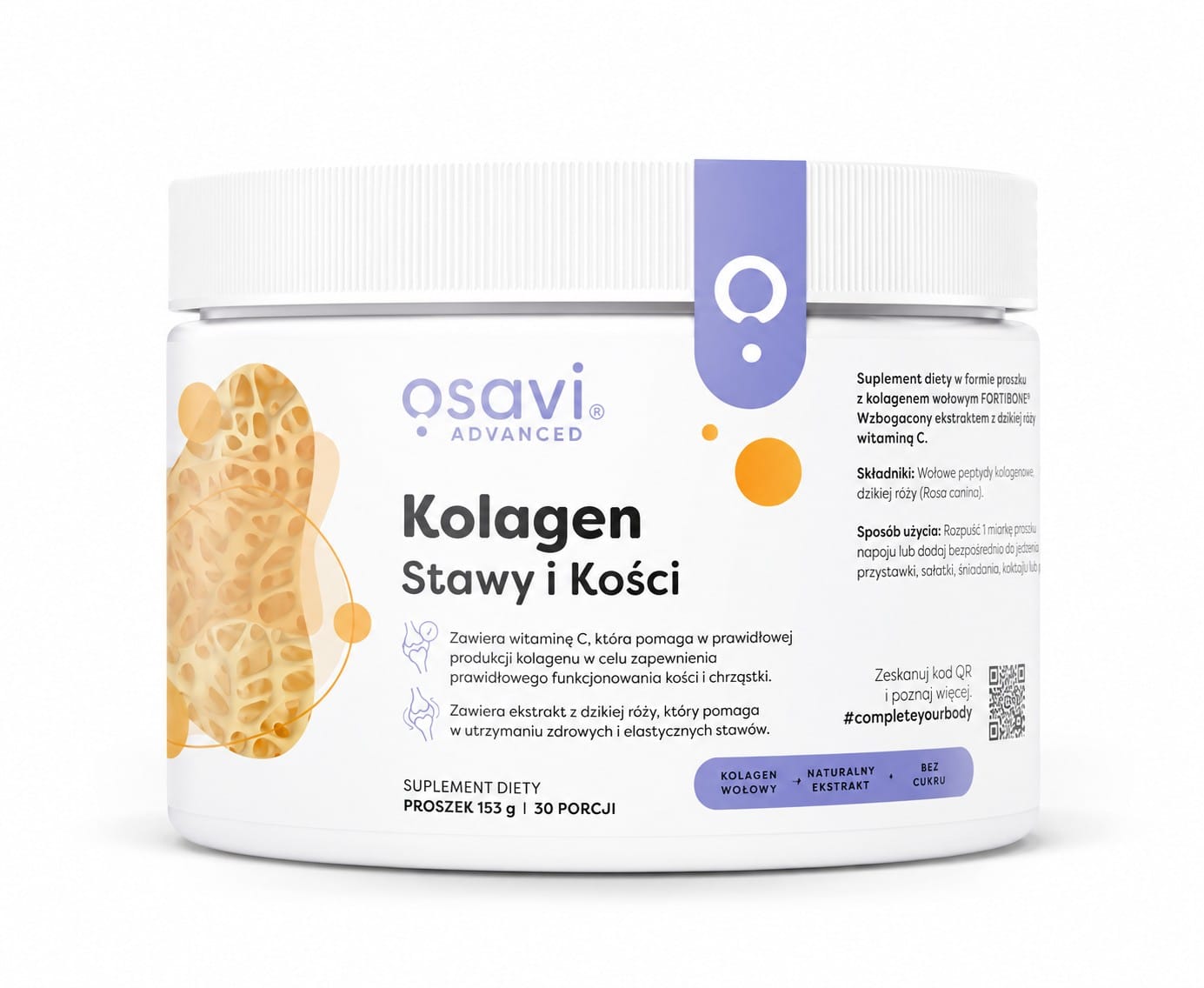 Kolagen Stawy i Kości Osavi FORTIBONE® - wsparcie kości, chrząstki i stawów