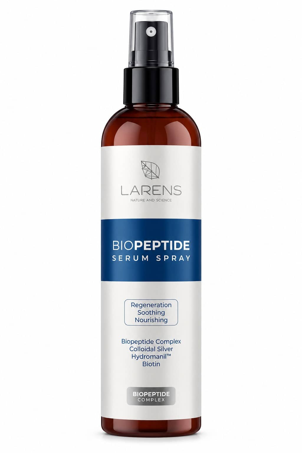 Larens Biopeptide Serum Spray 150 ml - serum peptydowe do twarzy, ciała i włosów