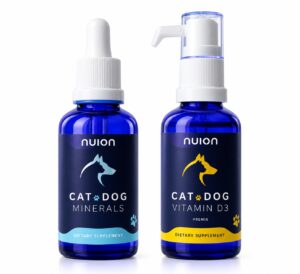 Cat & Dog Minerals + Vitamin D3 NUION - zestaw minerałów i witaminy D3 dla psa i kota