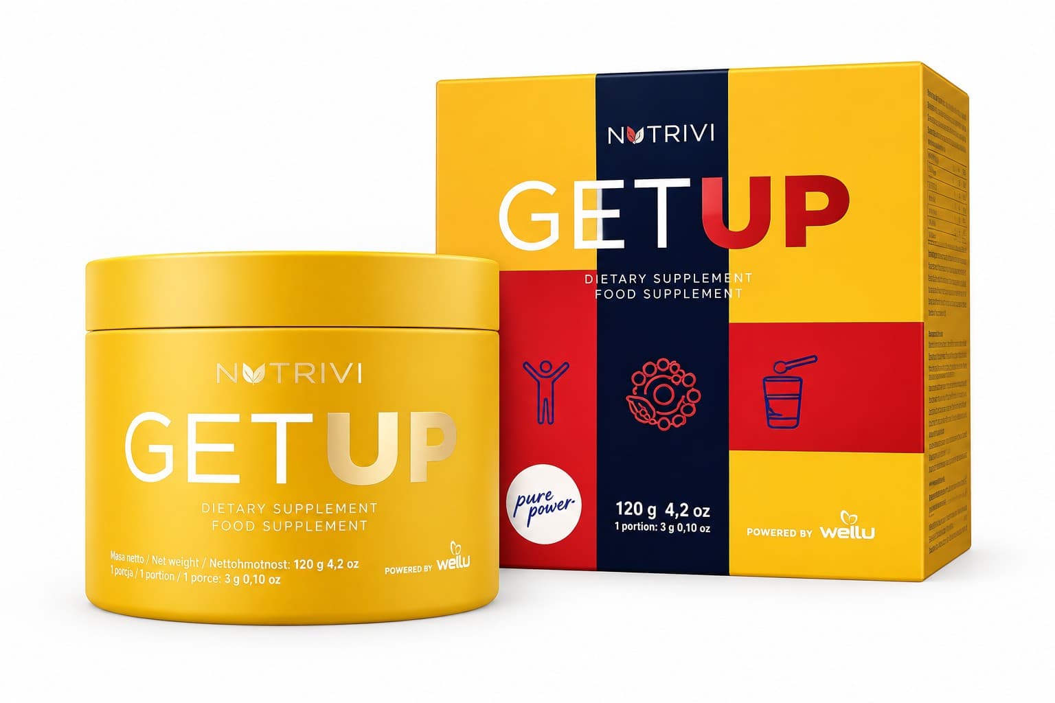 GetUP NUTRIVI – witaminy B, magnez, guarana